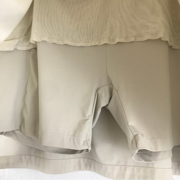 Soft Surroundings Go Lively Skort Zip Pockets Pull On Shorts Skirt Athleisure L - Picture 4 of 12